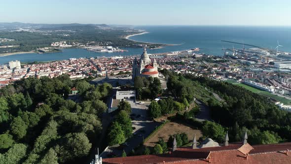 Viana Do Castelo Aerial View