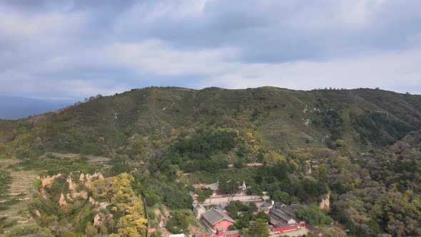 Natural scenery of Mount Wutai, China