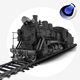 Retro Trains - 3DOcean Item for Sale