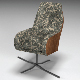 Luxurious Lounge Lean-Back Sofa Chair with Digital Camouflage Texture - 3DOcean Item for Sale