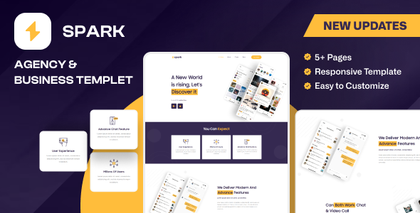 Spark Agency and Business Template