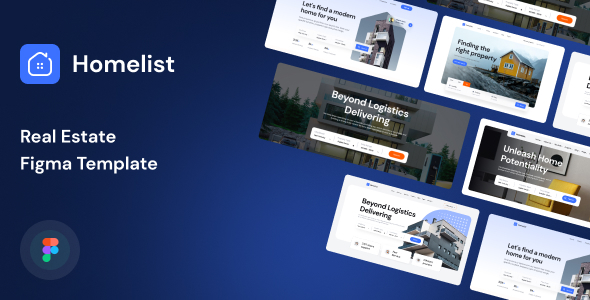 Homelist - Real Estate Figma Template