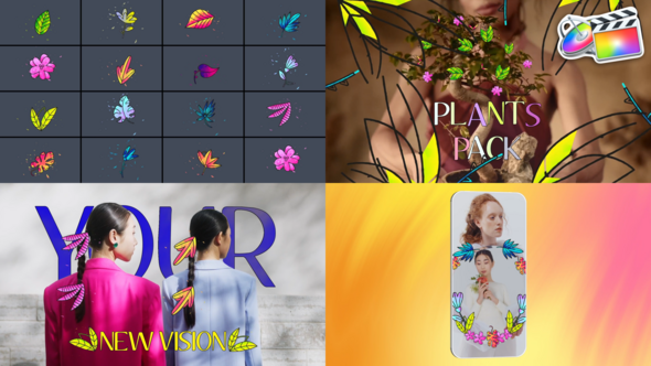 Plants Pack for FCPX alt