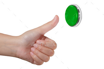 Pressing green button