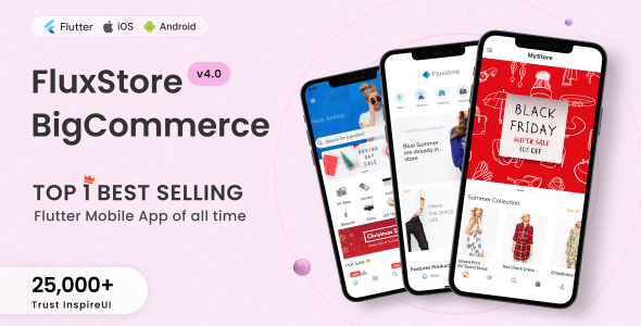 FluxStore BigCommerce - Flutter E-commerce Full App