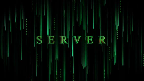 Digital Cyber Background Server