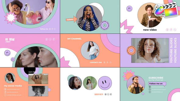 Youtube Slides for FCPX alt