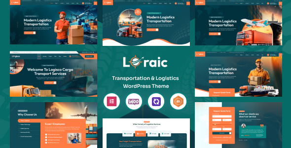 Loraic - Transportation & LogisticsTheme