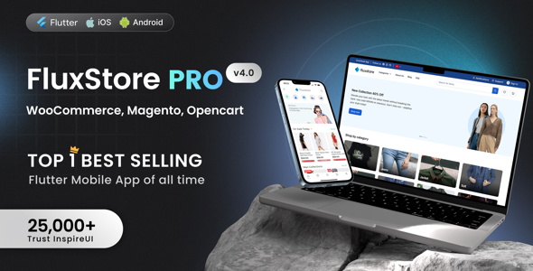 Fluxstore Pro - Flutter E-commerce Full App for Magento, Opencart, and Woocommerce