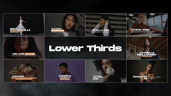 Lower Thirds | After Effects