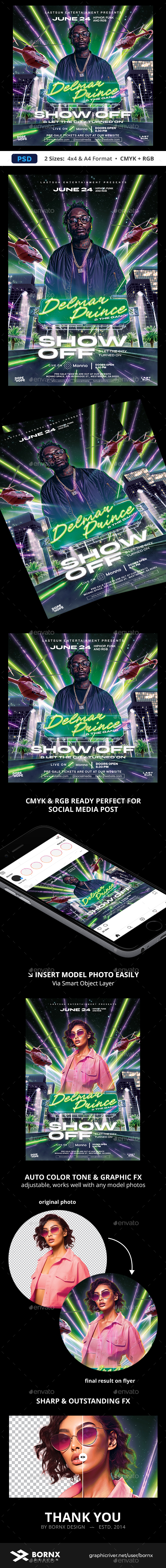 DJ Flyer PSD