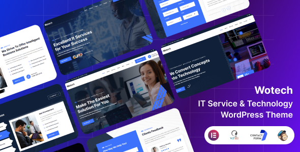 Wotech - IT Service & Business WordPress Theme