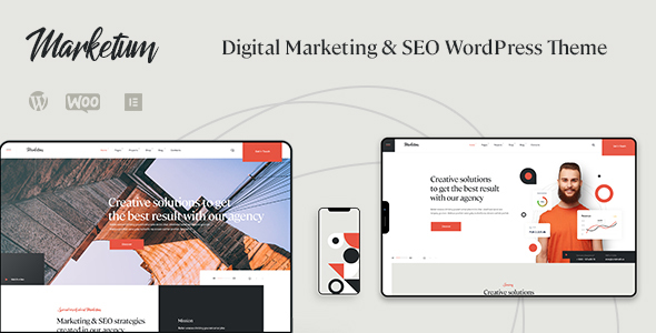 Marketum | Digital marketing & SEO WordPress Theme