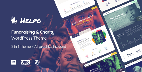 Helpo | Charity & Nonprofit WordPress Theme