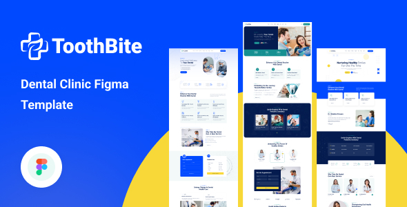 ToothBite - Dental Clinic Figma Template