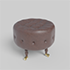 Chesterfield stool - 3DOcean Item for Sale