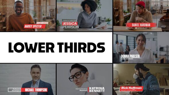 Modern Lower Thirds alt