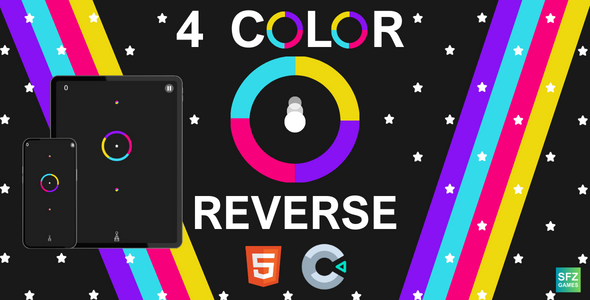 4 Color Reverse - HTML5 Game - Construct3