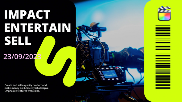 Clean Dynamic Intro / FCPX alt