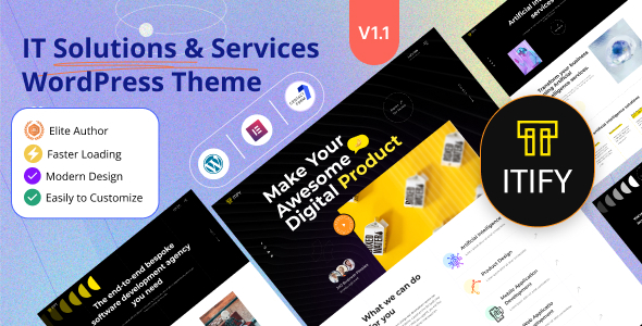 Itify - IT Solutions & ServicesTheme
