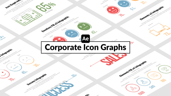 Corporate Icon Graphs alt
