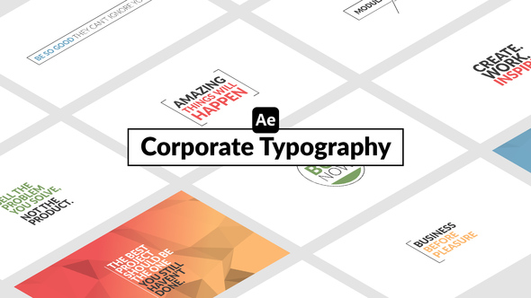 Corporate Typography