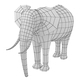 African Elephant Animal Base Mesh - 3DOcean Item for Sale