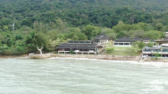 Prawn Fish Farm Aerial