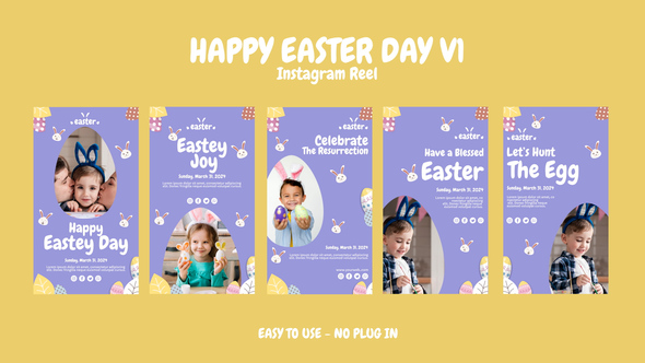 Happy Easter Day Instagram Stories V1