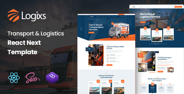 Logixs - Transport & Logistics React Template