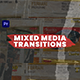 Mixed Media Transitions | Premiere Pro - VideoHive Item for Sale