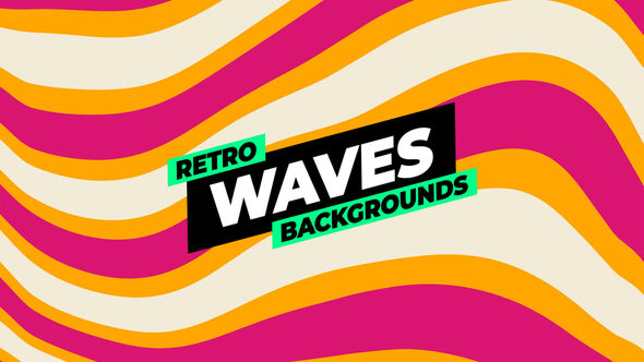 Retro Waves Backgrounds