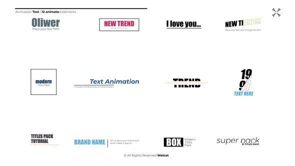 Animation Text | After Effects