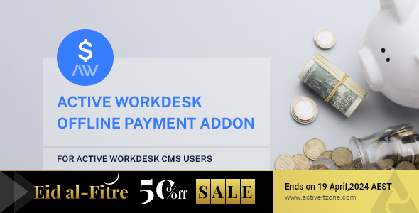 Active Workdesk Offline Payment Add-on