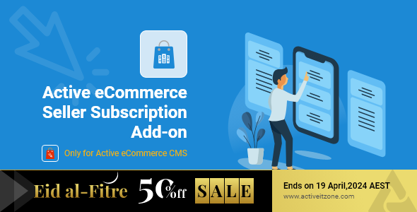 Active eCommerce Seller Subscription Add-on