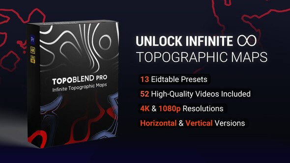 TopoBlend Pro - Infinite Topographic Maps