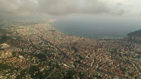 Clouds Over the Turkish City