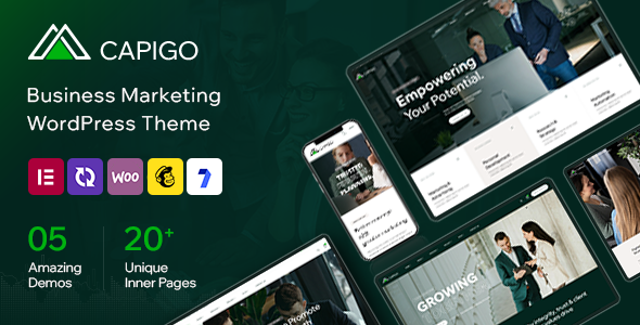 Capigo - Business MarketingTheme