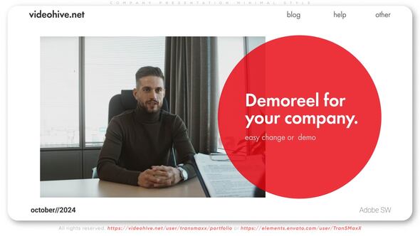 Company Presentation Minimal Style