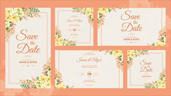 Married Wedding Invitation alt