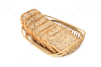 Basket with bread