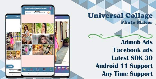 Universal Collage Photo Maker (Supported android 14 and SDK 34)