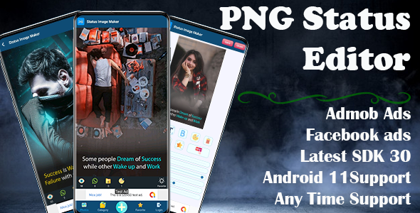 PNG Status Editor Clone (Android 14 and SDK 34 Supported )