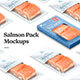 Salmon Pack Mockups - GraphicRiver Item for Sale