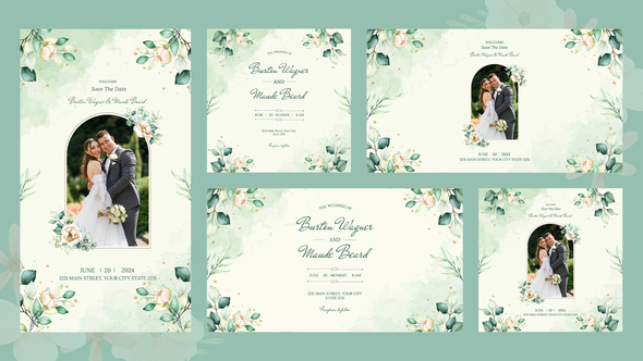 Martine Wedding Invitation