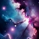 Nebula In Space Vertical Background - VideoHive Item for Sale