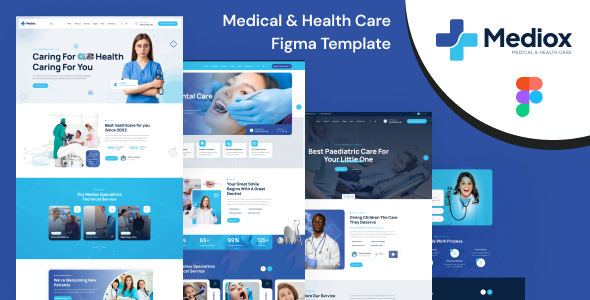 Mediox - Medical & Healthcare Figma Template