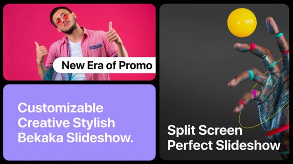Split Screen Slideshow Motion alt
