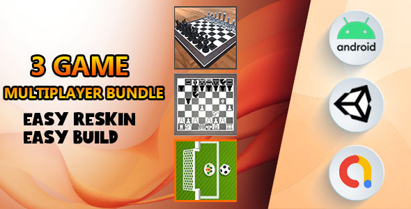 3 Game Multiplayer Bundle – (Unity – Admob)