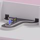 Airport Baggage Carousel Conveyor - 3DOcean Item for Sale
